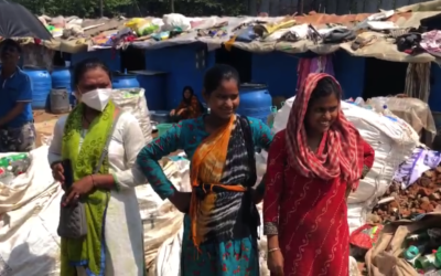 Miss-Collect visits Hebbal Slum, Bengaluru.